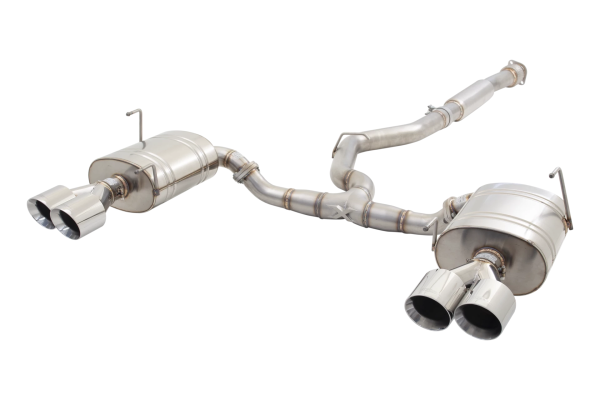 XForce - XForce Subaru G3 to VA WRX & STI Street Cat Back System (15 - 21) - Panda Motorworks