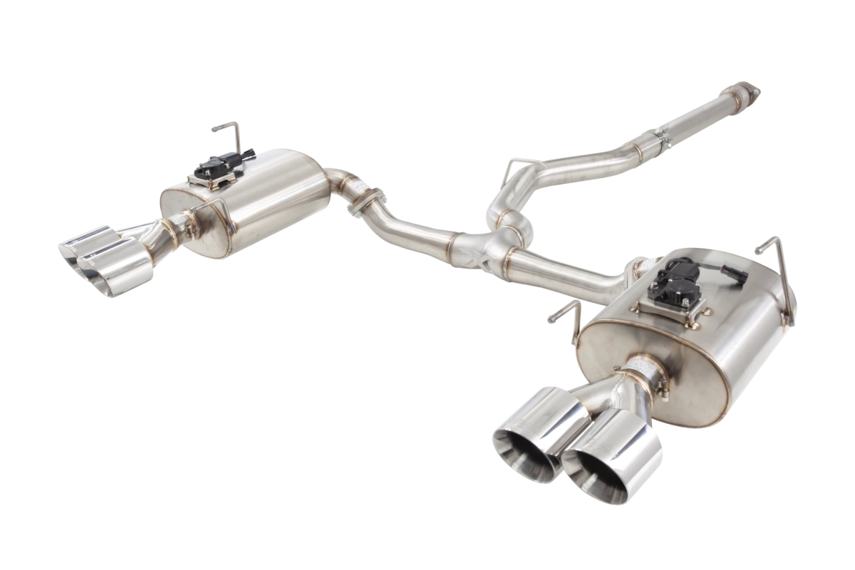 XForce - XForce Subaru WRX Sedan VB Varex Valved Cat Back Exhaust System (22 - ONWARD) - Panda Motorworks