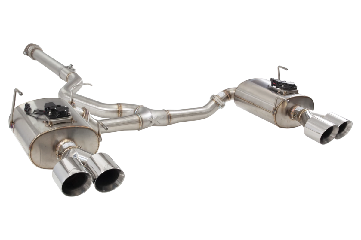 XForce - XForce Subaru WRX Sedan VB Varex Valved Cat Back Exhaust System (22 - ONWARD) - Panda Motorworks