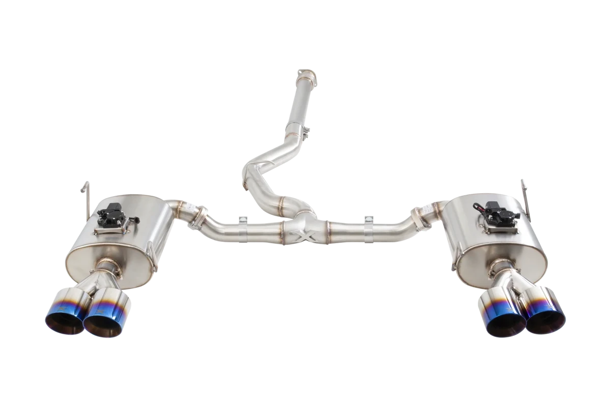 XForce - XForce Subaru WRX Sedan VB Varex Valved Cat Back Exhaust System (22 - ONWARD)