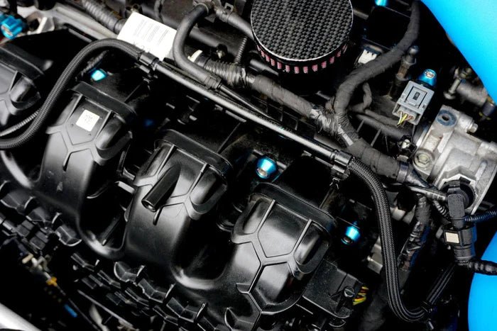 ZSPEC DESIGN - ZSPEC "STAGE 2" DRESS UP BOLTS® FASTENER KIT FOR FORD FOCUS RS & ST, STAINLESS & BILLET - Panda Motorworks