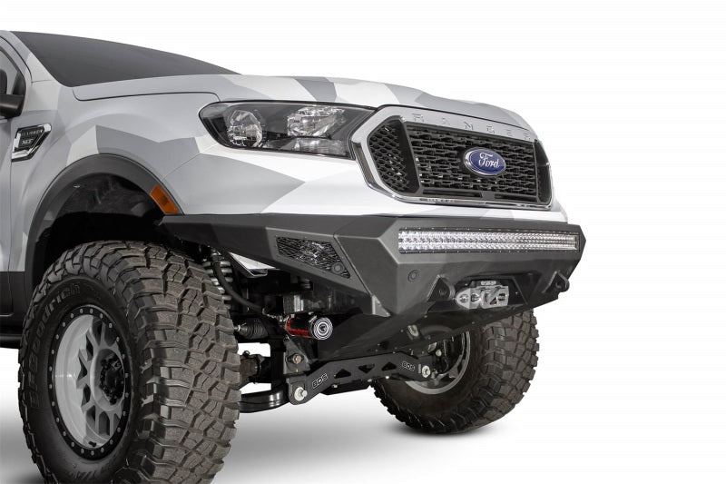 Addictive Desert Designs 19-20 Ford Ranger Stealth Fighter Front Bumper W/ SENSOR CUTOUTS