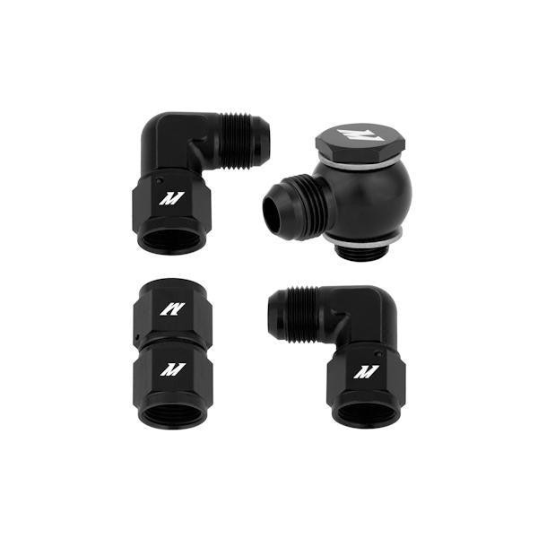 Mishimoto 08+ Mitsubishi Evolution X Oil Cooler Kit - Panda Motorworks - 1