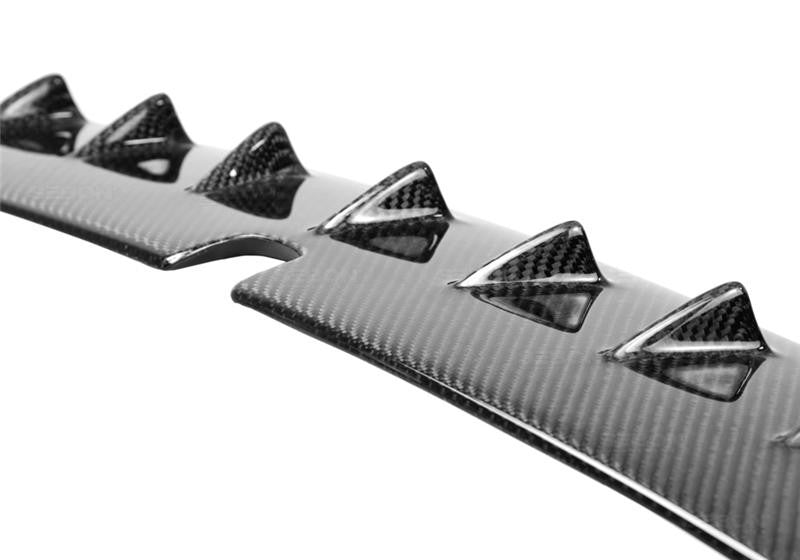 Seibon 08-10 Mitsubishi Evo 10 SA-Style Carbon Fiber Roof Fin Spoiler *excl Evo w/Sound Pack/Sunroof - Panda Motorworks - 1