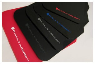 Rally Armor Mud Flaps 15-18 Subaru WRX/STi Sedan UR Black Flap/Green Logo