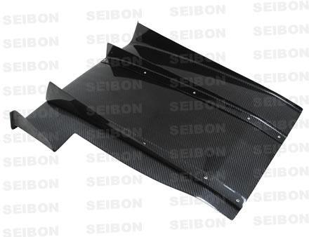 Seibon 08-09 Mitsubishi Evo X OEM-style Carbon Fiber Rear Diffuser - Panda Motorworks - 2