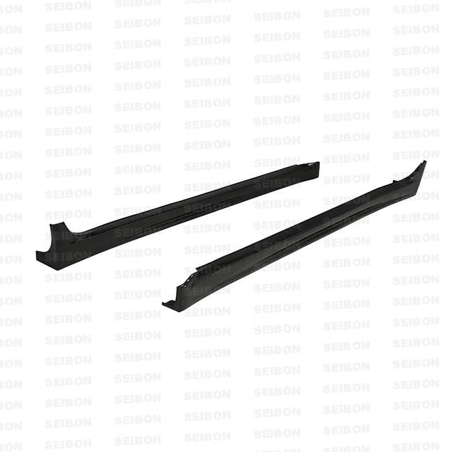 Seibon 08-10 Mitsubishi Evo X VR-style Carbon Fiber Side Skirts - Panda Motorworks - 2