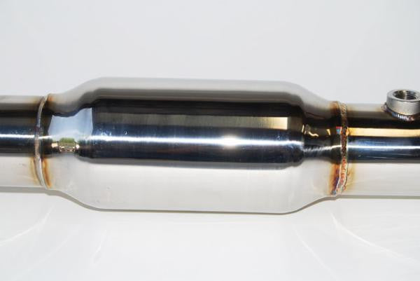 Invidia 09+ EVO 10 One piece Downpipe and High Flow Cat Pipe - Panda Motorworks - 1