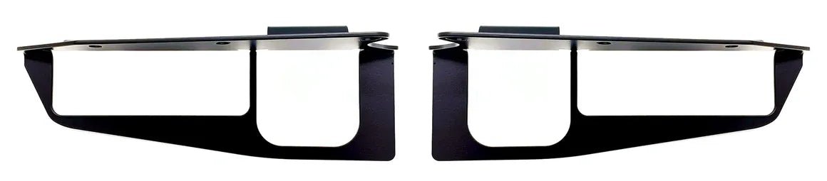 4X4 Truck LED'S - Flush/Bezel Triple Fog Light Brackets for 2021+ Ford Bronco - Panda Motorworks