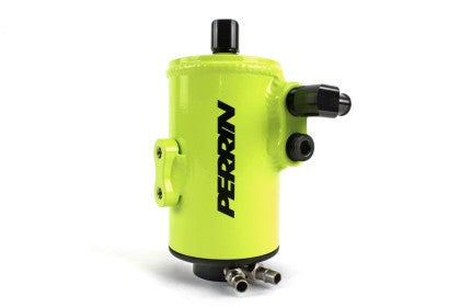 Perrin 08-14 Subaru WRX/STI Air Oil Seperator - Neon Yellow