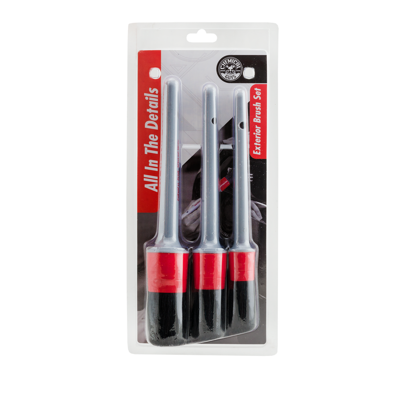 Chemical Guys Exterior Detailing Brushes - 3 Pack