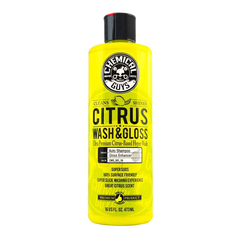 Chemical Guys Citrus Wash & Gloss Concentrated Car Wash - 16oz