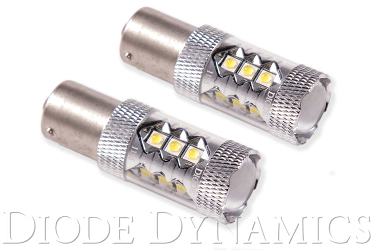 1156 XP80 LED Bulb Cool White Pair Diode Dynamics