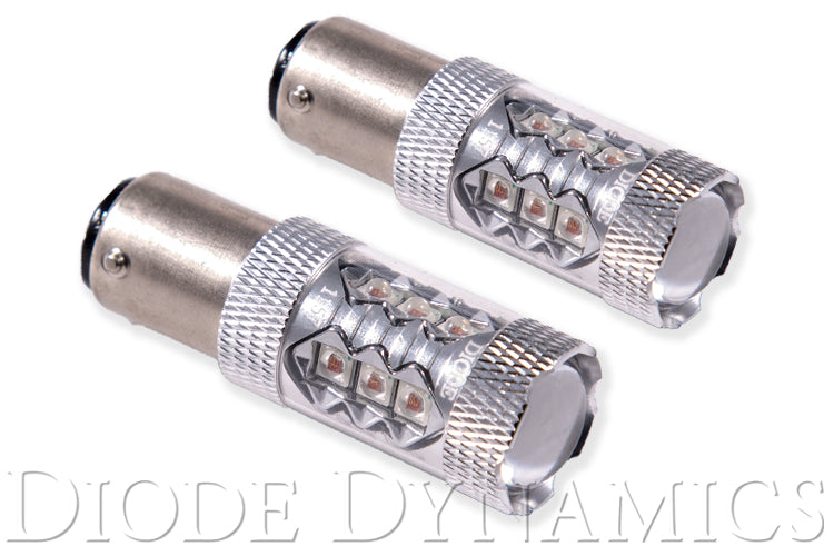 1157 LED Bulb XP80 LED Red Pair Diode Dynamics