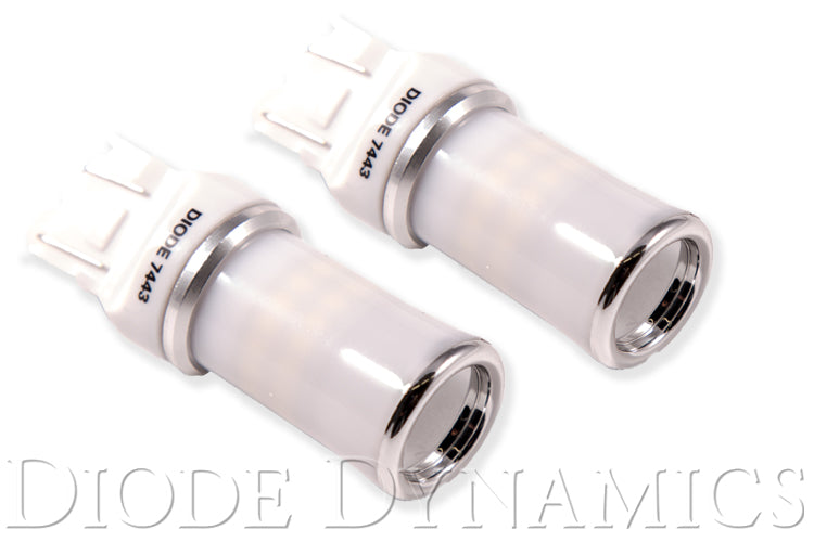 7443 LED Bulb HP48 LED Cool White Pair Diode Dynamics