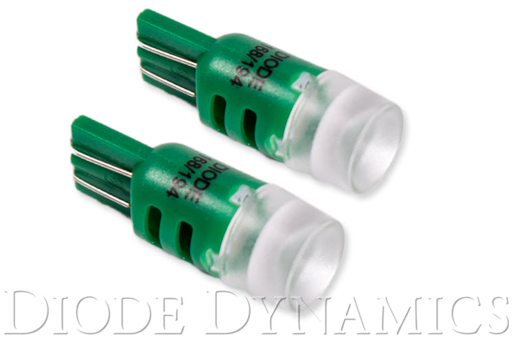194 LED Bulb HP3 LED Green Pair Diode Dynamics