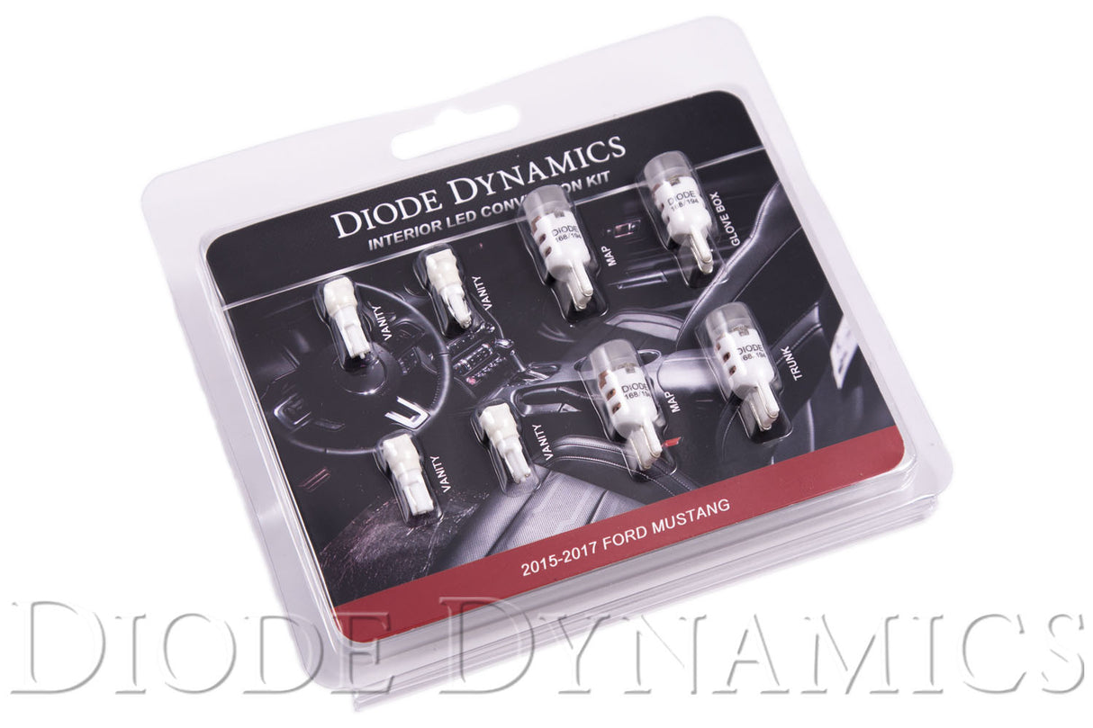 Mustang Interior Light Kit 15-17 Mustang Stage 2 Cool White Diode Dynamics
