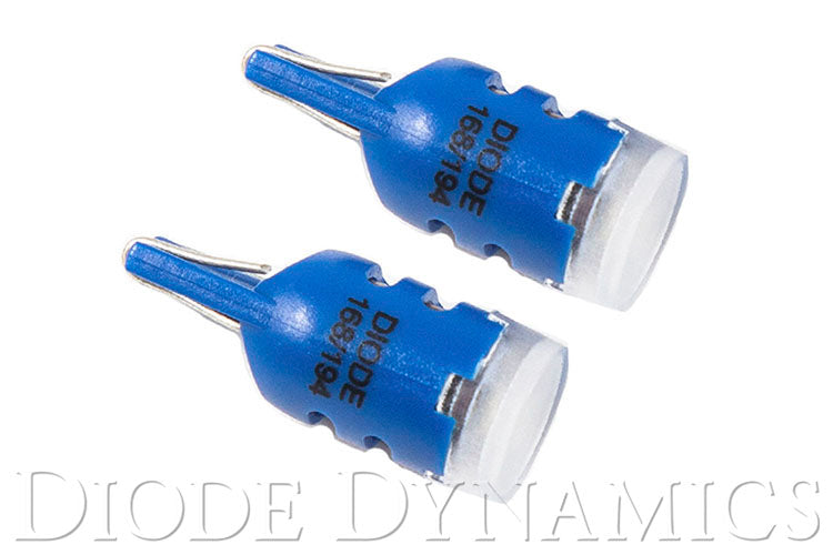 194 LED Bulb HP5 LED Blue Short Pair Diode Dynamics