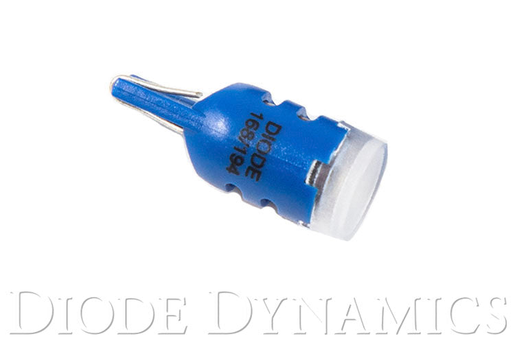 194 LED Bulb HP5 LED Blue Short Single Diode Dynamics