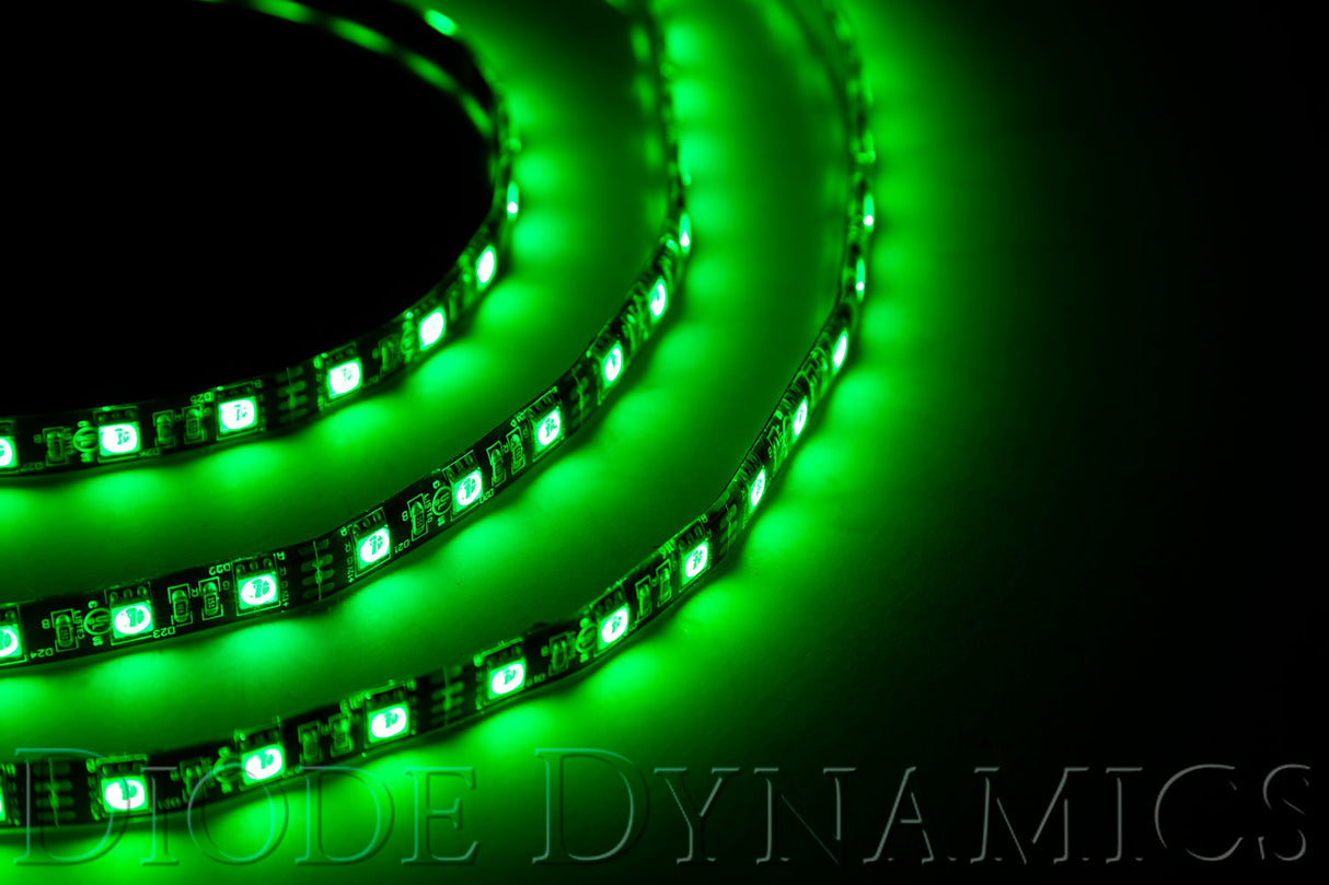 LED Strip Lights Green 50cm Strip SMD30 WP Diode Dynamics