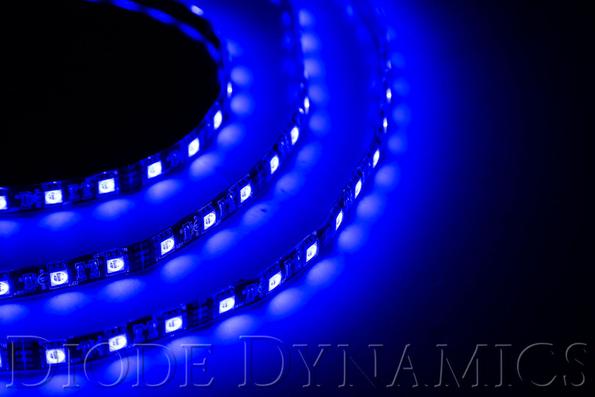 LED Strip Lights Blue 200cm Strip SMD120 WP Diode Dynamics