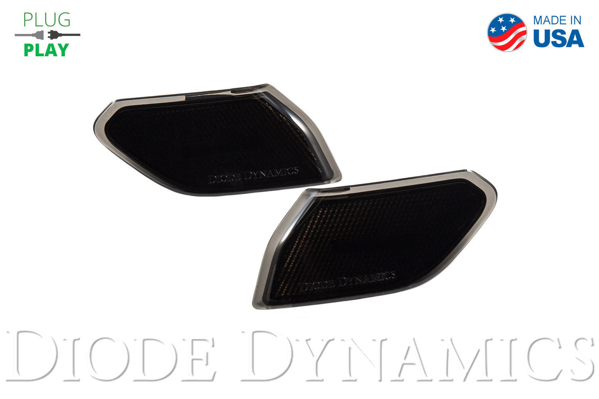 Jeep JL Sidemarkers Smoked Set Diode Dynamics
