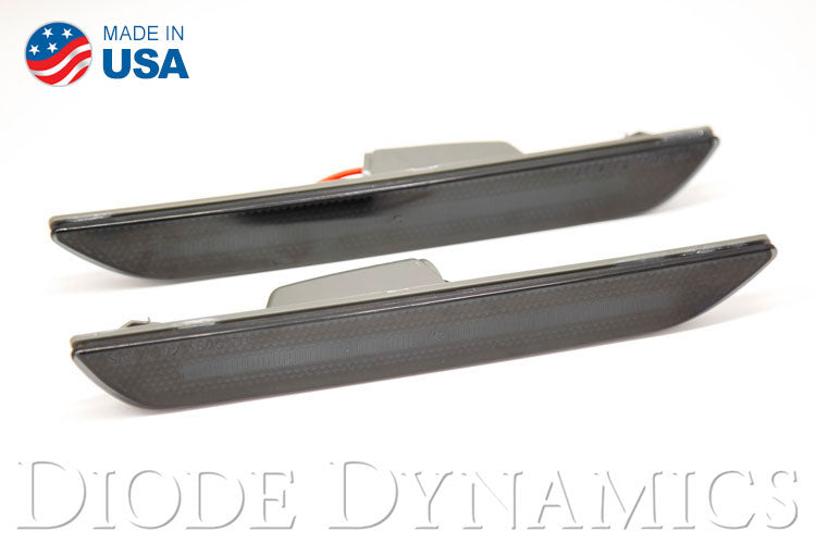 Mustang 2015 EU LED Sidemarkers Smoked Set Diode Dynamics