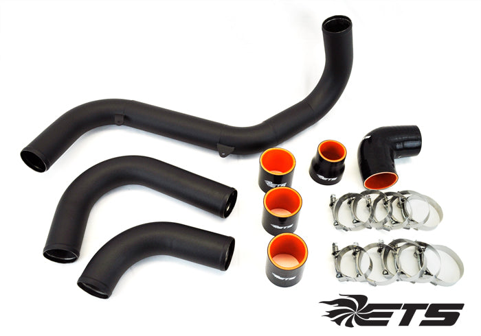 ETS Intercooler Piping Wrinkle Black - Ford Focus RS 2016+