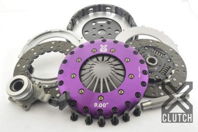XClutch Twin Disc Organic Sprung Disc Clutch Kit With Flywheel