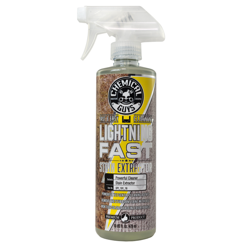 Chemical Guys Lightning Fast Carpet & Upholstery Stain Extractor - 16oz
