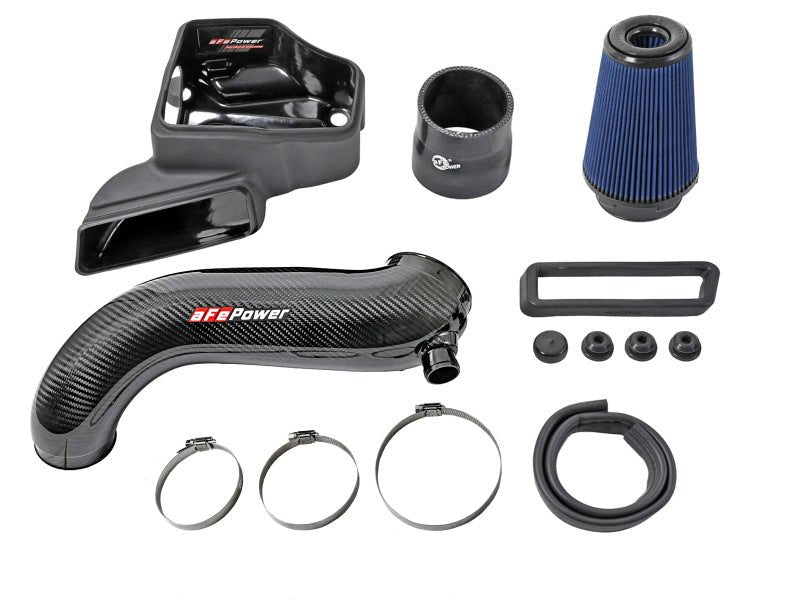 AFE - aFe 15 - 19 VW Golf R (MKVII) L4 - 2.0L (t) Track Series Carbon Fiber Intake System w/ Pro 5R Filter - Panda Motorworks