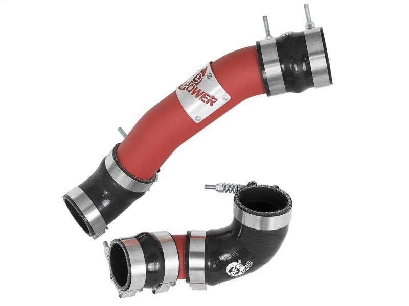 AFE - aFe Bladerunner Intercooler Tube Hot/Cold - Red 2017 Honda Civic Type R L4 - 2.0L (t) - Panda Motorworks