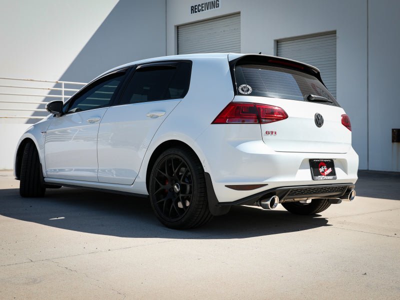 AFE - aFe MACH Force - Xp 3in to 2 - 1/2in Stainless Steel Axle - Back Exhaust - 15 - 17 Volkswagen GTI - Panda Motorworks