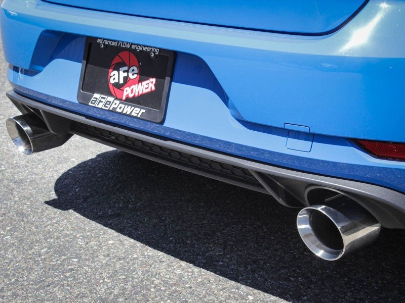 AFE - aFe MACHForce XP 3in - 2.5in SS Exhaust Cat - Back 18 - 19 Volkswagen GTI (MK7.5) L4 - 2.0L (t) - Polished - Panda Motorworks