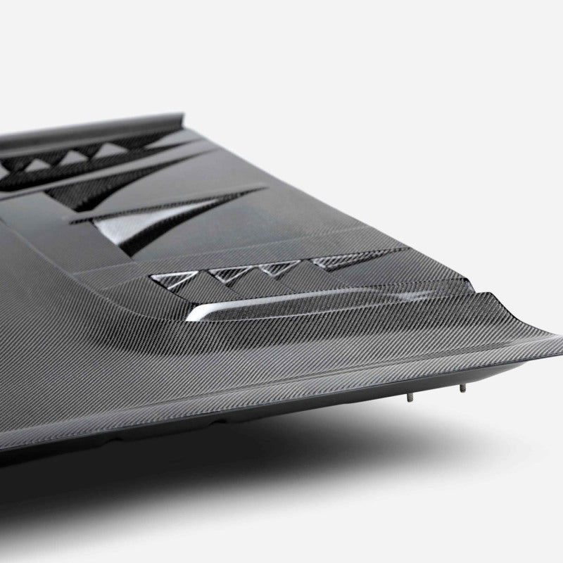 Anderson Composites - Anderson Composites 21 - 24 Ford Bronco 2DR/4DR Type - RT Carbon Fiber Hood - Panda Motorworks