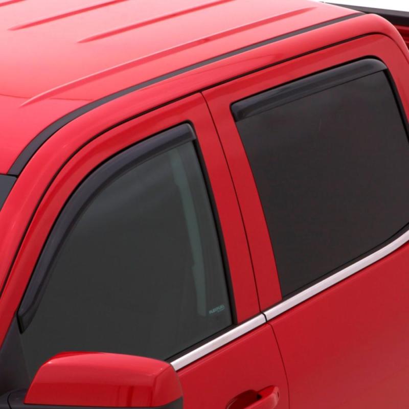AVS - AVS 16 - 18 Honda Civic Ventvisor In - Channel Front & Rear Window Deflectors 4pc - Smoke