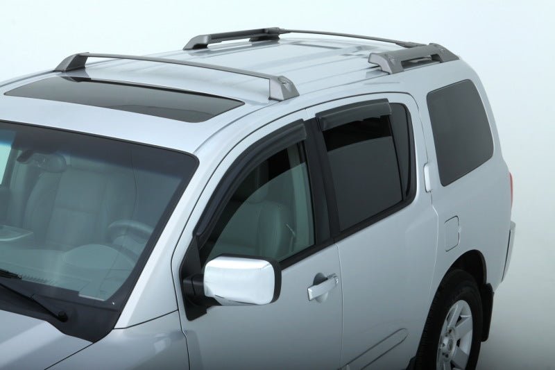 AVS - AVS 19 - 23 Kia Forte Outside Mount Ventvisor Deflector 4pc - Smoke - Panda Motorworks