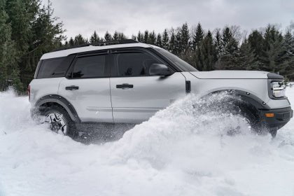 AVS - AVS 2021 Ford Bronco Sport Ventvisor Outside Mount Window Deflectors 4pc - Smoke - Panda Motorworks
