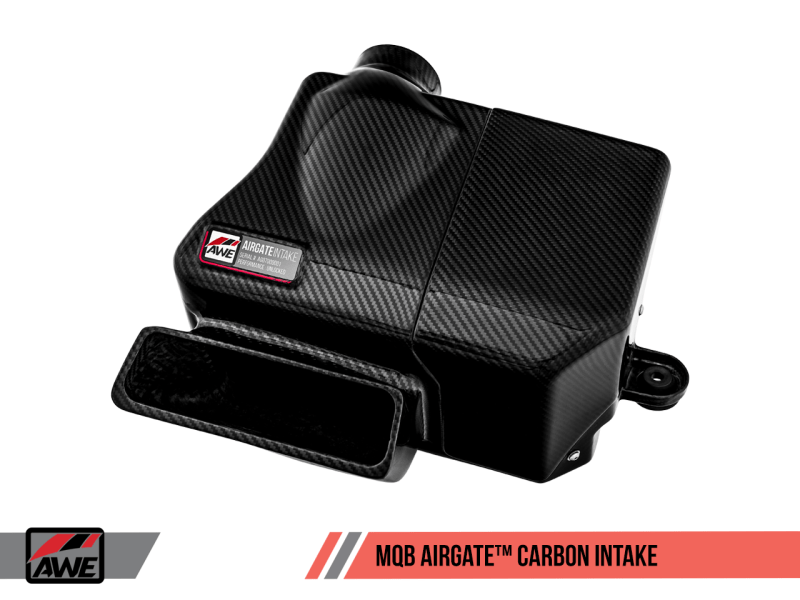 AWE Tuning - AWE Tuning Audi / Volkswagen MQB 1.8T/2.0T/Golf R Carbon Fiber AirGate Intake w/ Lid - Panda Motorworks