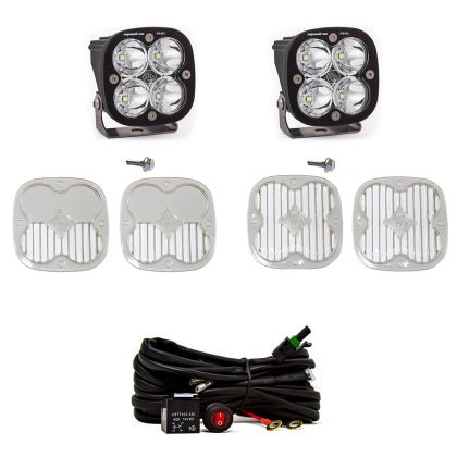 Baja Designs - Baja Designs 2021+ Ford Bronco A Piller Light Kit Squadron Pro Spot - Panda Motorworks
