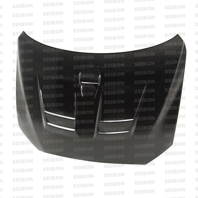 Seibon 08-09 Mitsubishi Lancer (CYA4/5A) DV Style Carbon Fiber Hood - Panda Motorworks - 2