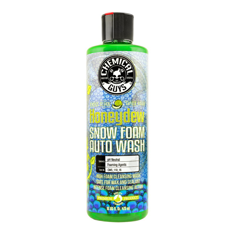 Chemical Guys - Chemical Guys Honeydew Snow Foam Auto Wash Cleansing Shampoo - 16oz