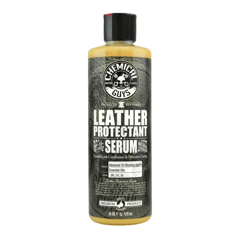 Chemical Guys - Chemical Guys Leather Serum Natural Look Conditioner & Protective Coating - 16oz - Panda Motorworks