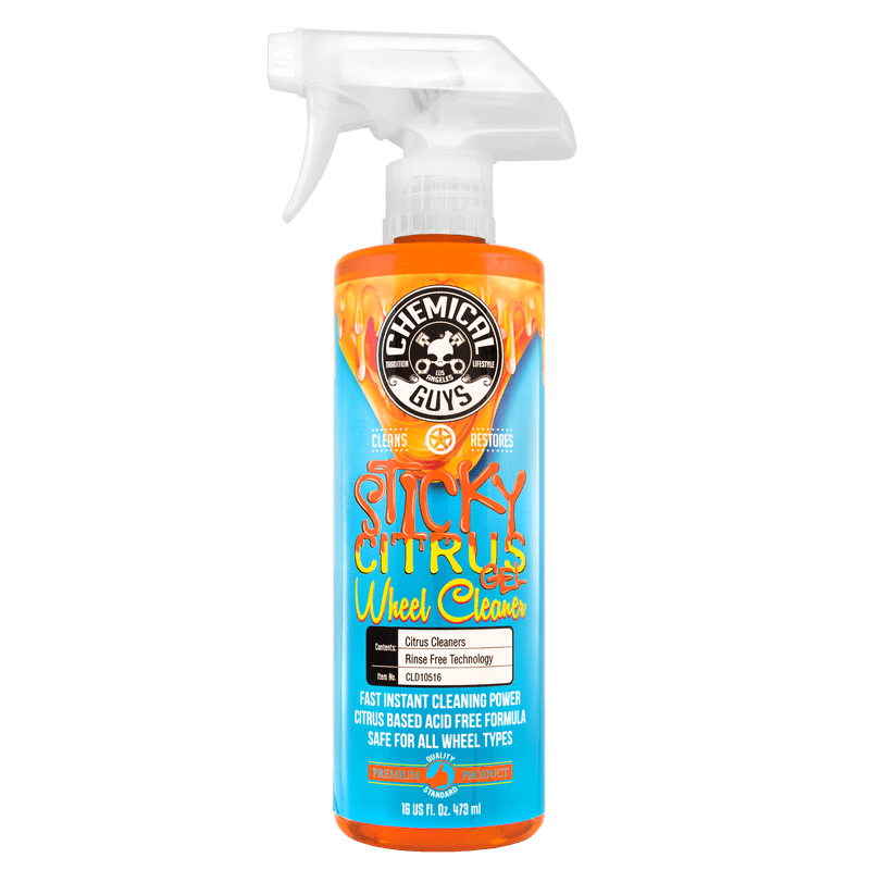 Chemical Guys - Chemical Guys Sticky Citrus Wheel & Rim Cleaner Gel - 16oz - Panda Motorworks