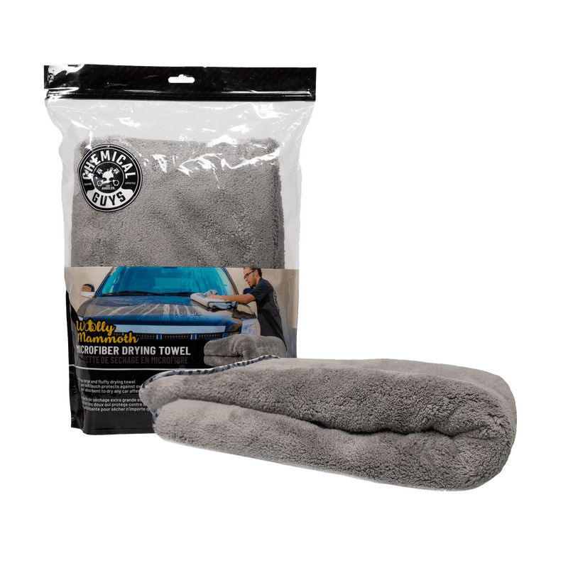 Chemical Guys - Chemical Guys Woolly Mammoth Microfiber Dryer Towel - 36in x 25in - Panda Motorworks