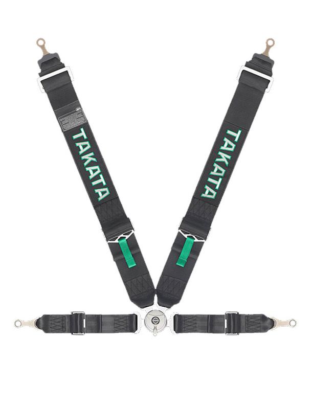 Takata RACE 4 BOLT HARNESS (Black)