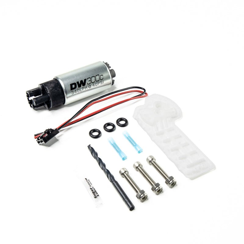 DeatschWerks - DeatschWerks 15 - 19 Golf R/15 - 18 1.8/15 - 18 GTI 340lph Compact Fuel Pump w/o clips w/9 - 1060 Instl kit