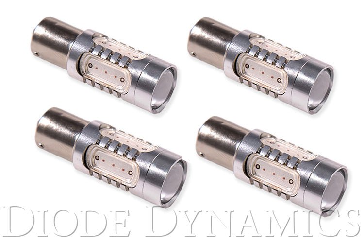 Diode Dynamics - 1156 LED Bulb HP11 LED Red Four Diode Dynamics