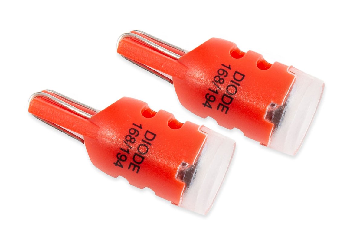 Diode Dynamics - 194 LED Bulb HP3 LED Red Pair Diode Dynamics