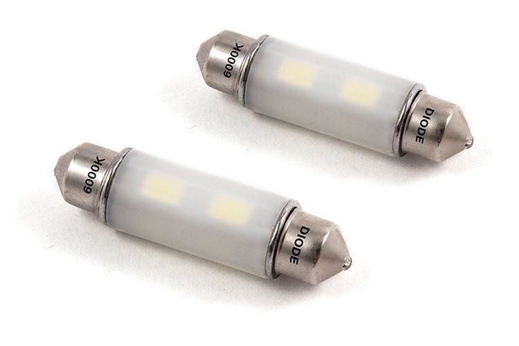 Diode Dynamics - 41mm HP6 LED Bulb Cool White Pair Diode Dynamics
